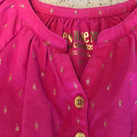 Adorable pink and gold Dress 3T - Picture 2 of 5